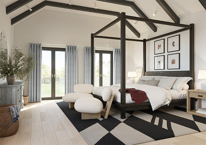 Donegal, Port Grey - Made to Measure Curtains - Image 8